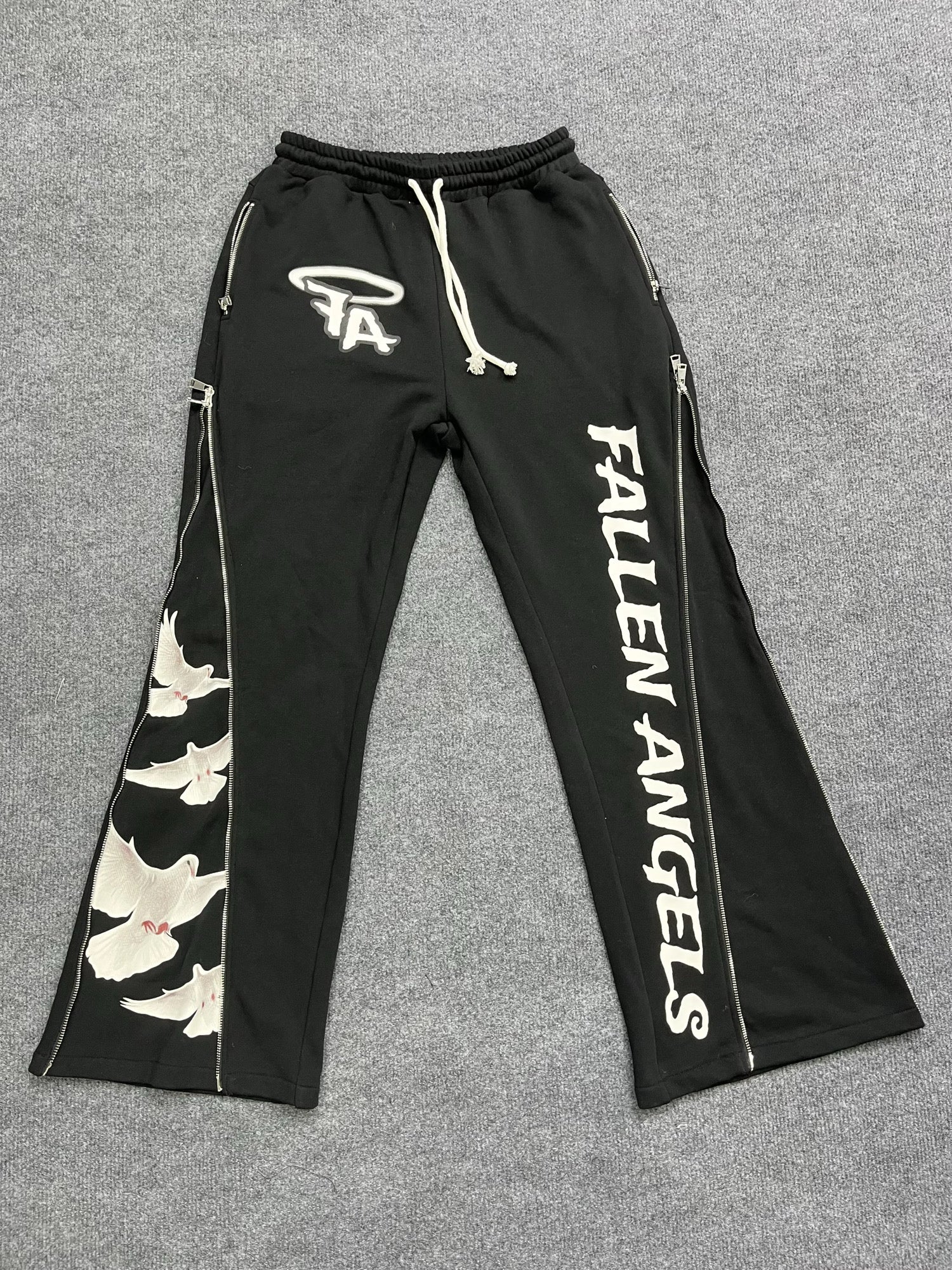 Fallen Angels black flared Sweatpants