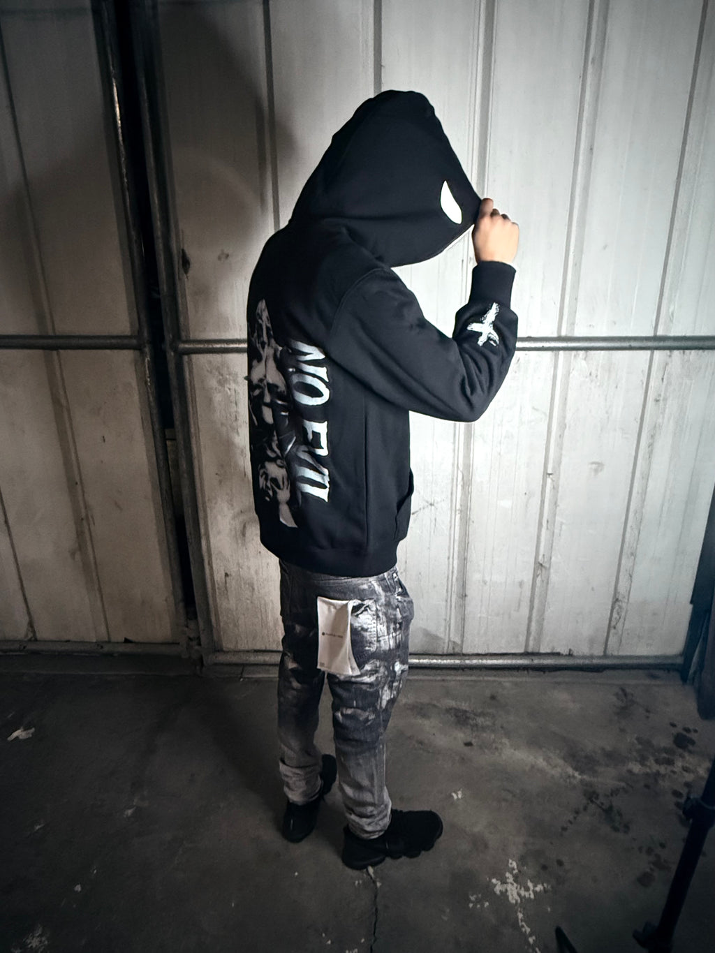 Fallen Angels Full-Zip Satin Lined Hoodie