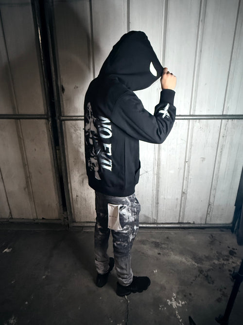 Fallen Angels Full-Zip Satin Lined Hoodie