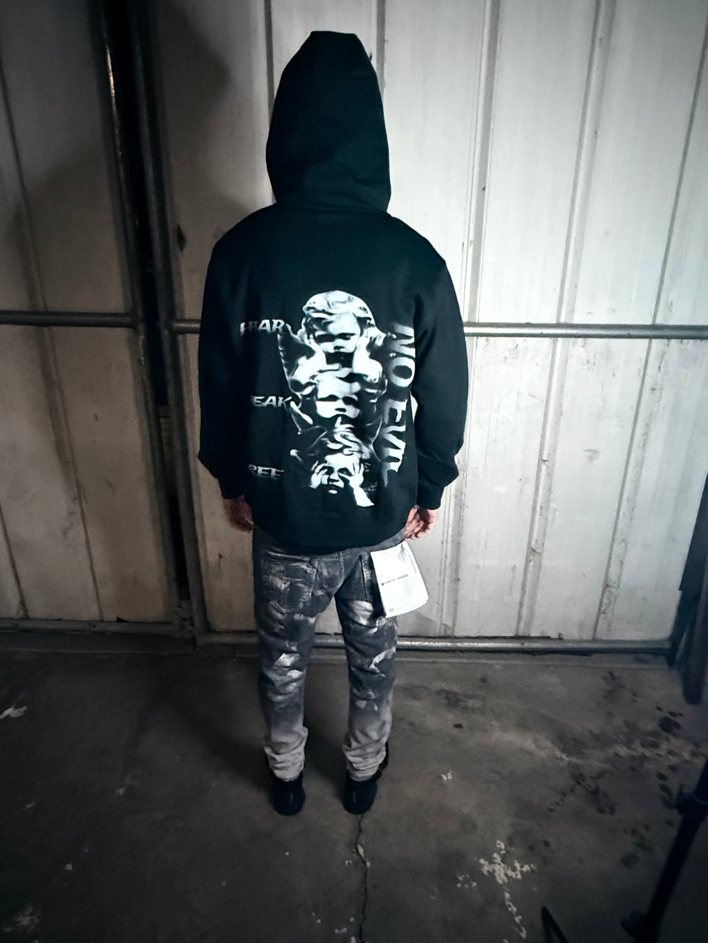 Fallen Angels Full-Zip Satin Lined Hoodie